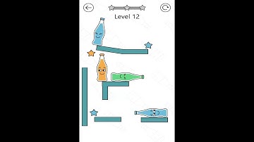 Happy Bottle Level 12. 3 Stars Walkthrough