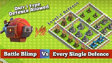 Battle Blimp : No Mercy to Defence. @ClashOfClans  Clashood