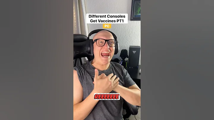 Consoles get flu shot PT1 #funny #comedy #relatable #gamer #humor #skit