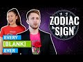 EVERY ZODIAC SIGN EVER - YouTube