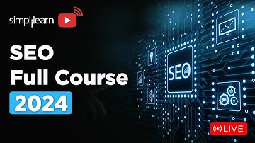 🔥SEO Full Course | SEO Tutorial for Beginners | Learn to Rank #1 in Google | 🔴LIVE  | Simplilearn