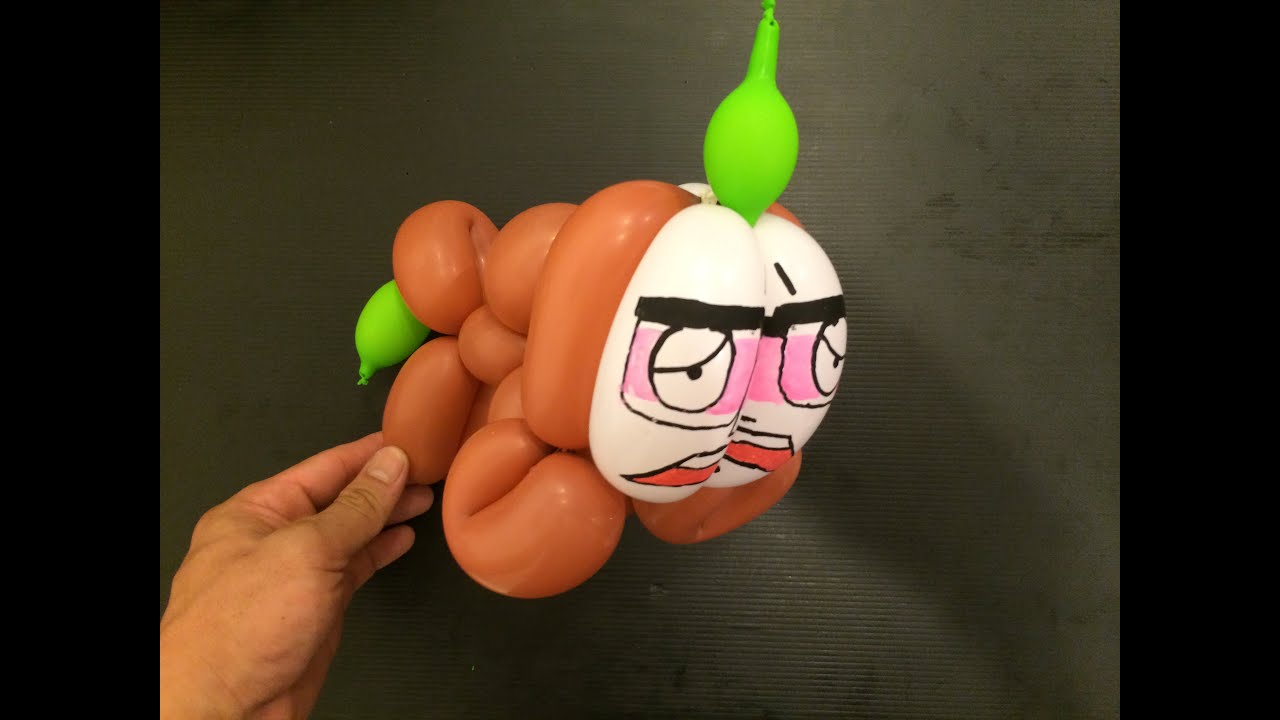 妖怪ウォッチ バルーンアート 人面犬 バルーンアート Balloon Art