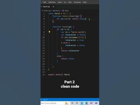 Part 2 :Write clean code optimised and readble #shorts #coding # ...