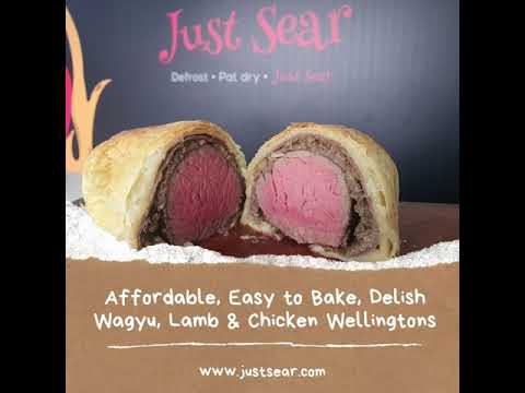Ready to bake Wellingtons by Just Sear