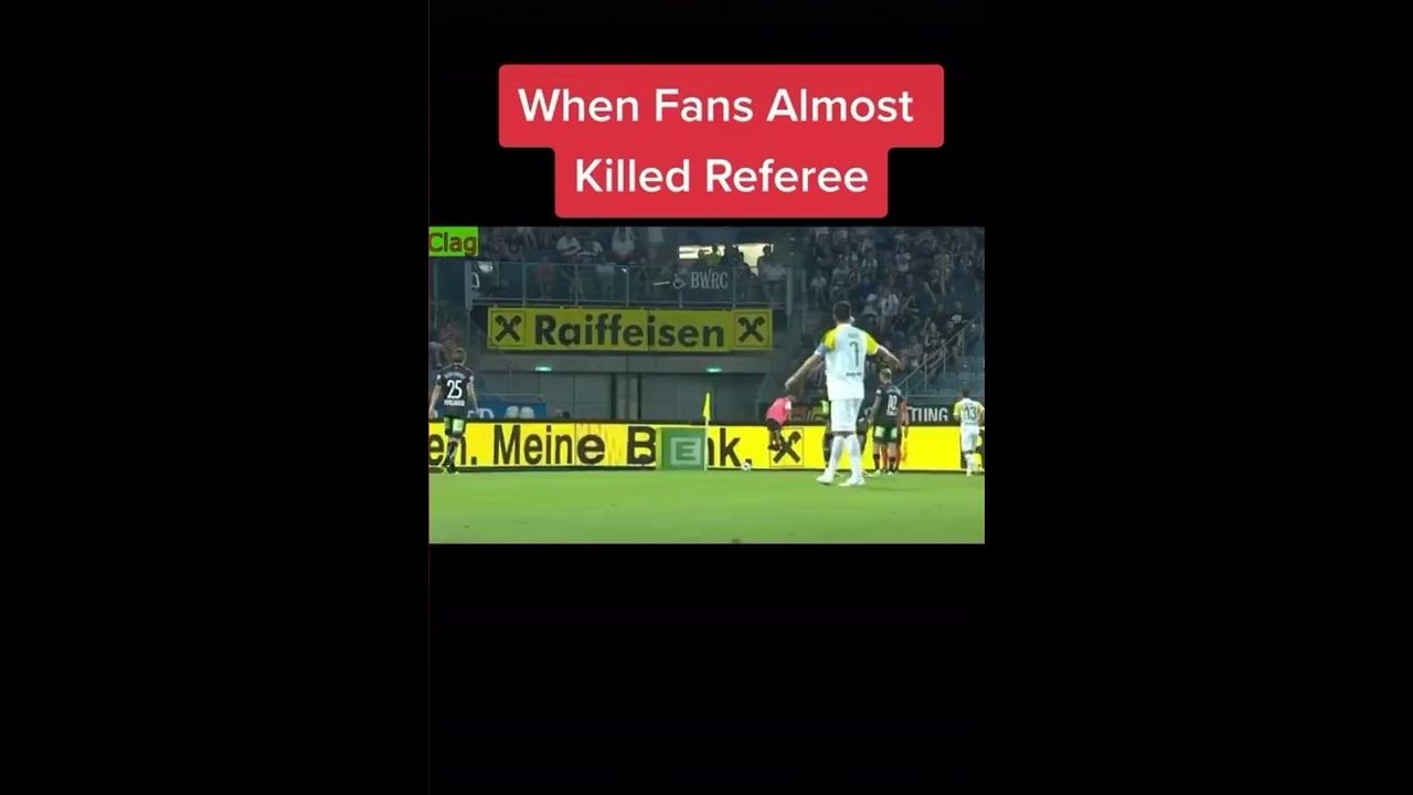Fans Almost Kill Referee! YouTube