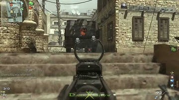 Call of Duty Modern Warfare 3:  Capture the Flag on Seatown  - Dark x Crow (Type 95 gameplay)