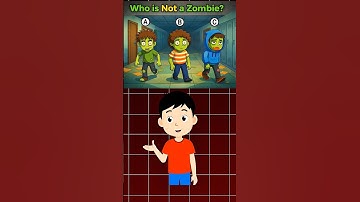 Kaun Zombie Hai?🧐 #quiz  #puzzel #quizetime