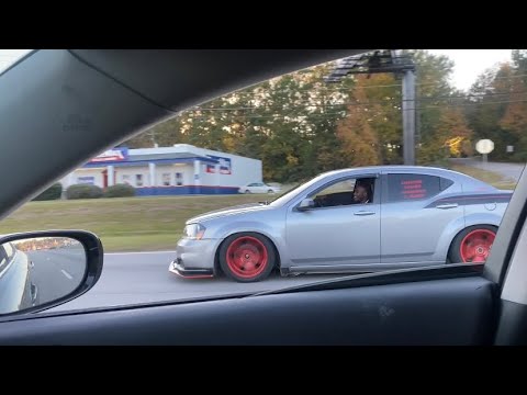 FINALLY GOT SOME ROLLING SHOTS OF MY MODDED 2013 DODGE AVENGER ‼️ ( MUST SEE !)