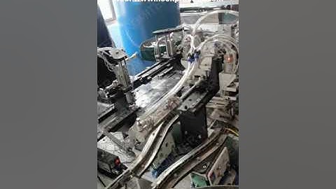 Full Automatic Adhesive Hook Assembling Making Machine