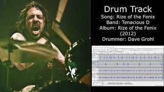 Rize of the Fenix (Tenacious D) • Drum Track