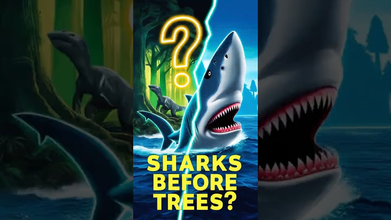 Sharks Are Older Than Trees 🌲🦈 | Mind-Blowing Prehistoric Fact