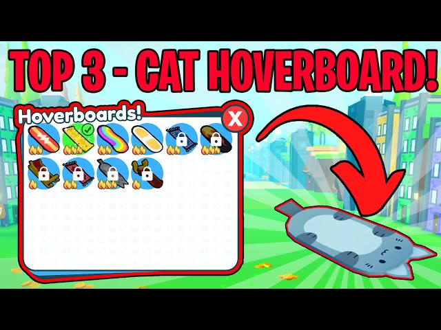 Hoverboard Cat, Trade Roblox Pet Simulator X (PSX) Items