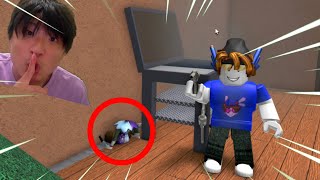 TINY AVATAR TROLLING in Roblox Murder Mystery 2 (Funny Moments #2)