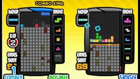 Tetris battle Rank 100 - 130 lines