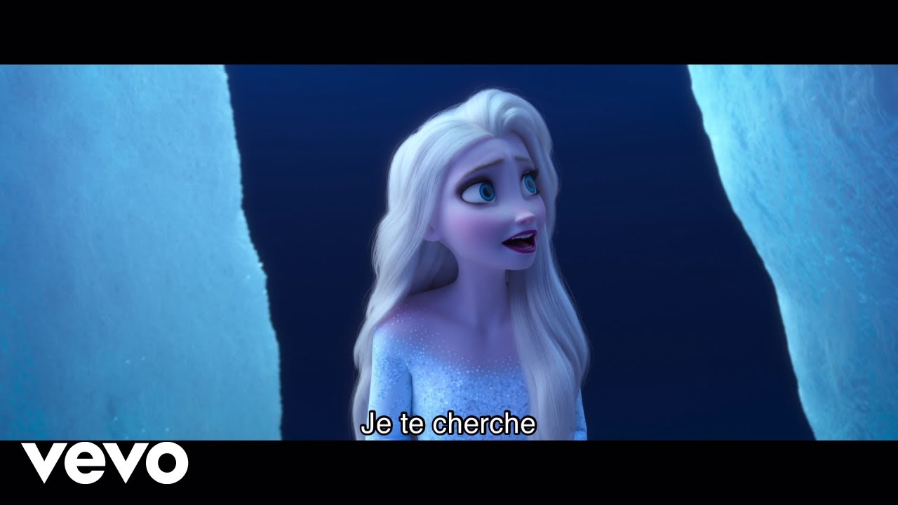 Couronne de cheveux La Reine des Neiges 2 ©Disney - Bleu