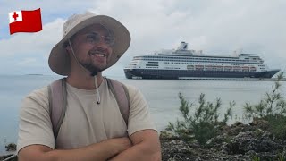 Docked for the day in the fascinating Kingdom of Tonga 🇹🇴