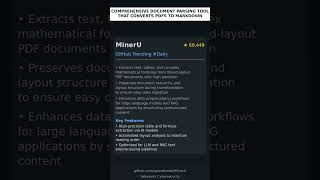 GitHub Trending Repositories: opendatalab/MinerU 🇬🇧