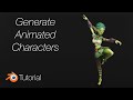 How to Get Pre-Rigged and Pre-Animated Characters in Blender, Mixamo Import Tutorial
