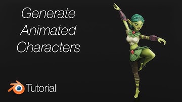 How to Get Pre-Rigged and Pre-Animated Characters in Blender, Mixamo Import Tutorial