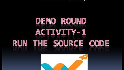 Whitehat Jr|Demo Round|activity-Run source code
