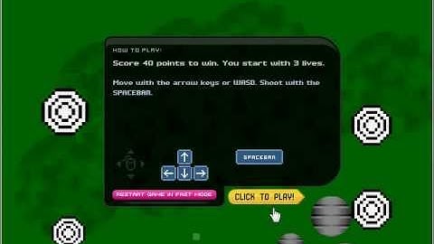 Physics Shooter (Sploder game)