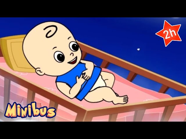 Rock a Bye Baby Song + More Nursery Rhymes & Kids Songs | Minibus class=