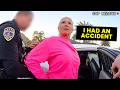 Rich Karen Tries To Run Down Neighbor...Gets Tackled and P*** Herself