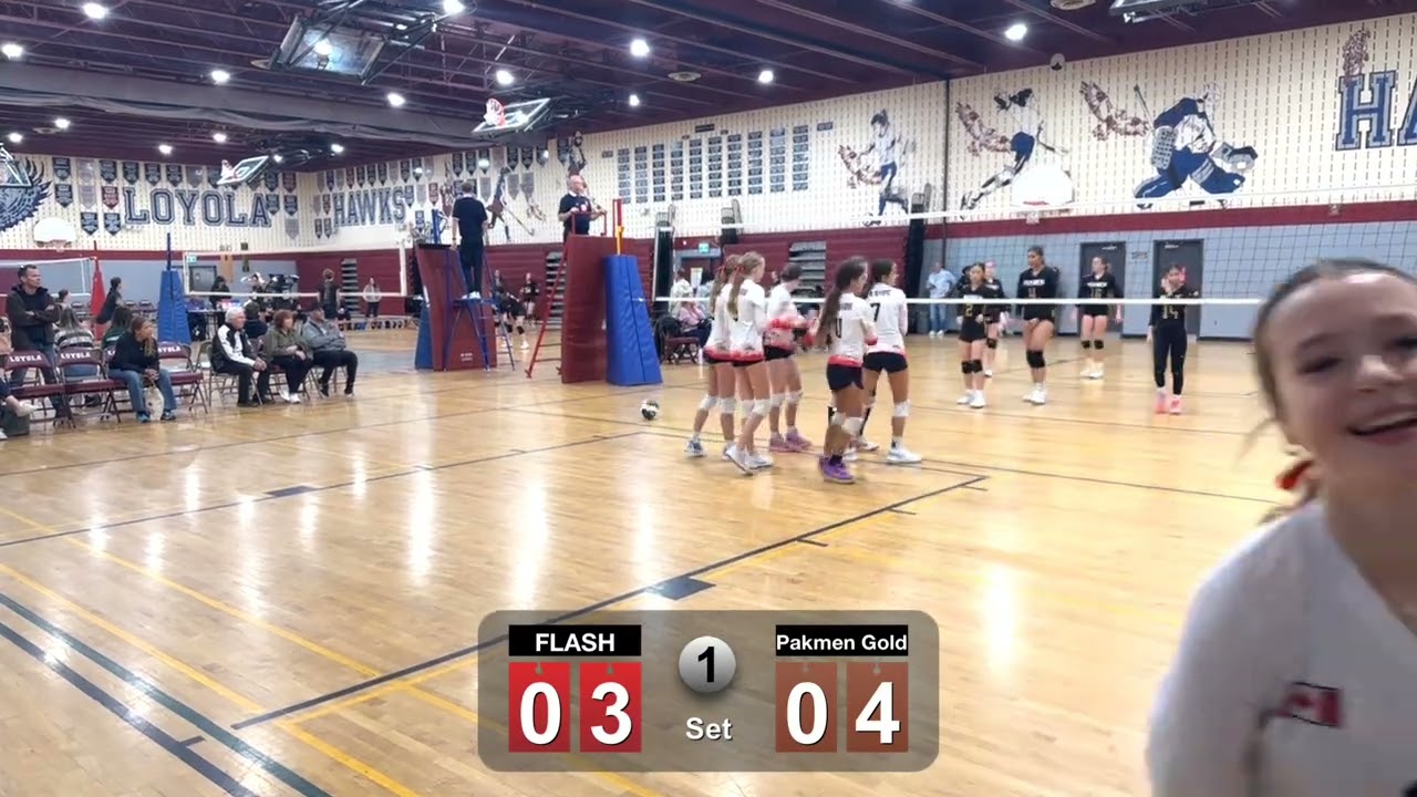 LS Flash (14) v. Pakmen Gold Andrew (25) - set 1