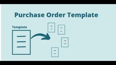 Purchase Order Template | How to create Purchase Order RFQ from Purchase Order Template in Odoo