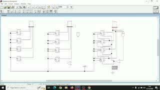 Stopwatch sederhana menggunakan aplikasi Electronics Workbench(EWB) screenshot 5