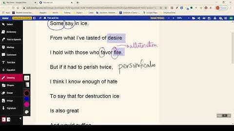 Distance Learning: Kami Sample Lesson