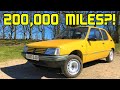 I Bought A 200,000 MILE Peugeot 205! (1992 1.8D Junior Driven)