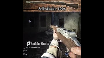 History of the Selbstlader 1906 || #Battlefield1 #History