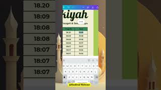Tutorial Desain Jadwal Imsakiyah di Canva 🌙❤️⏰ [WAJIB SAVE]⁣⁣⁣