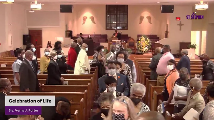 CELEBRATION OF LIFE SIS. VERNA PORTER