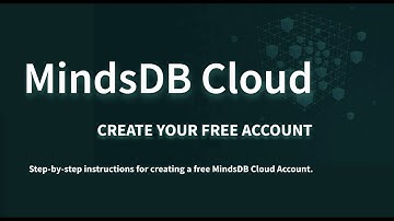 Create a Free MindsDB Cloud Account