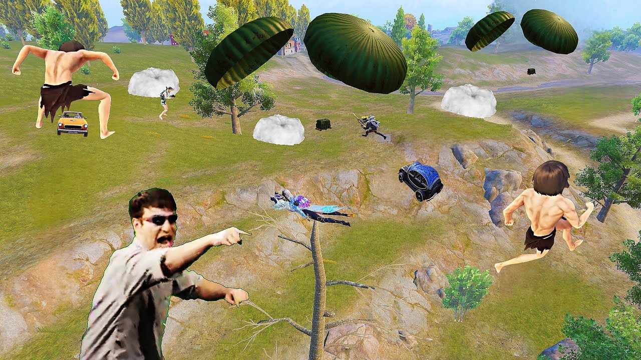 TREE CAMPER 1000 IQ 😂 Pubg Mobile Trolling Noobs 🤣