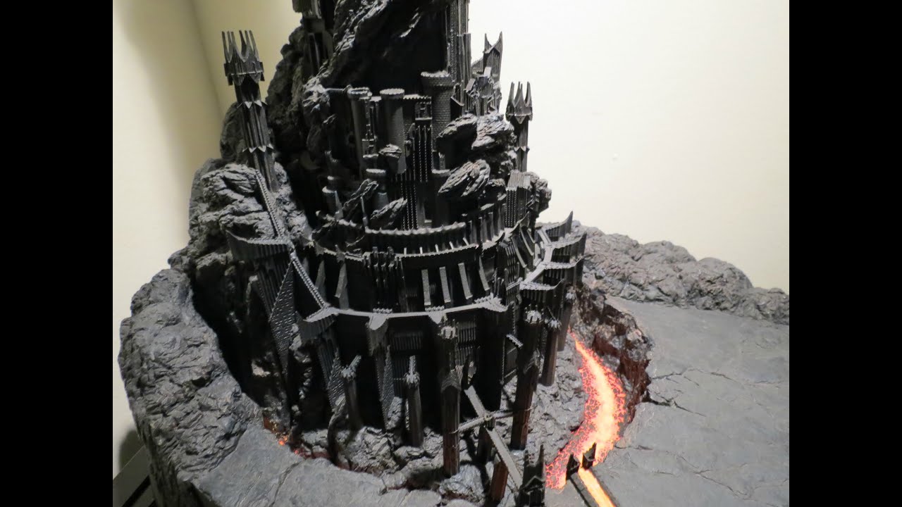 The Lord Of The Rings Barad Dur Fortress Of Sauron Environment By