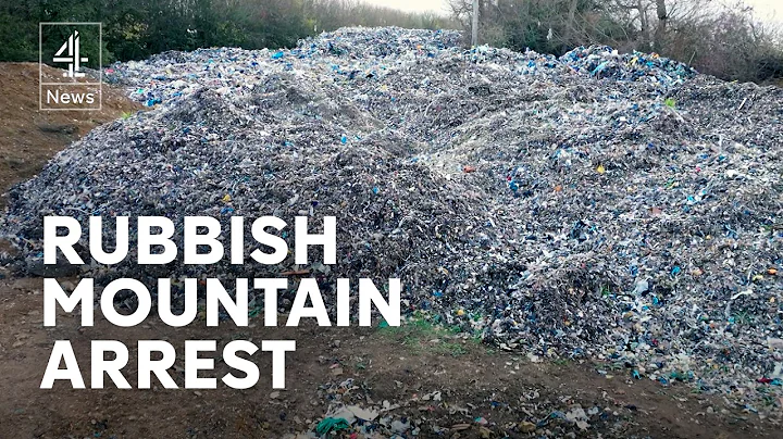 Man arrested over Oxfordshire fly-tipping waste mountain