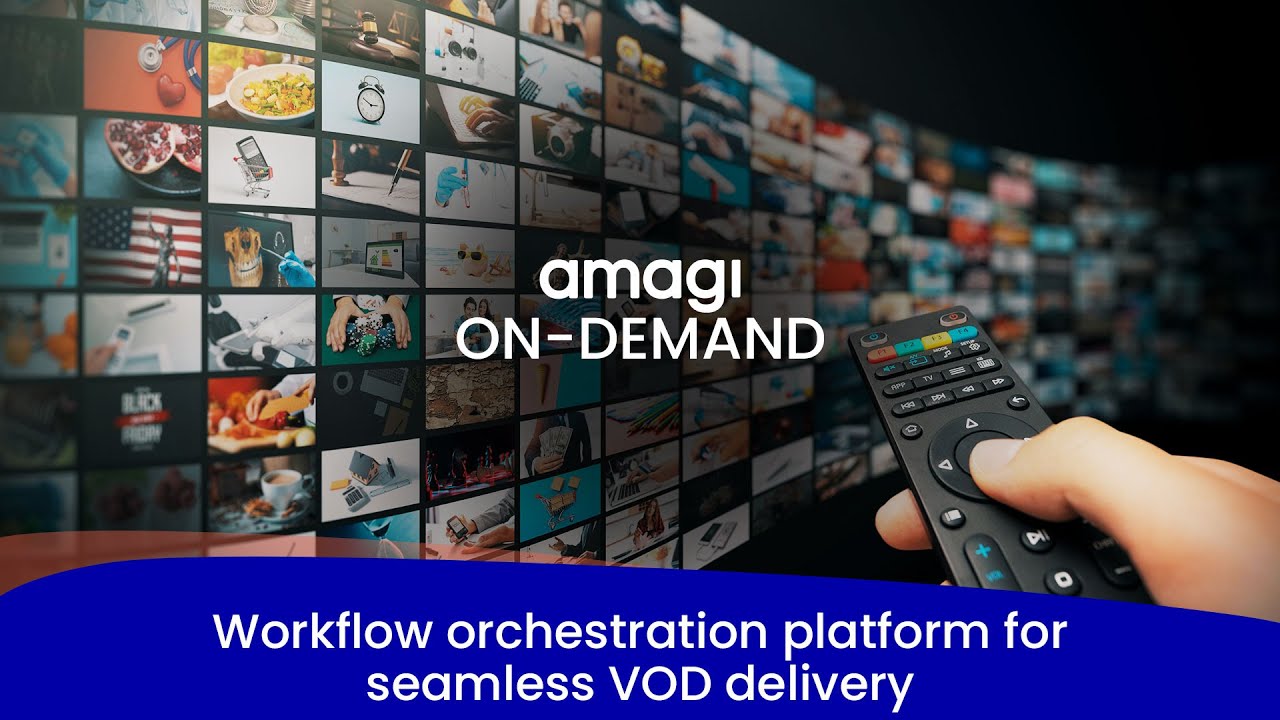 Amagi On-Demand - VOD orchestration platform
