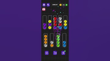 Ball Sort Master Level 87 #ballsortmaster #ballsortmastersolution #puzzlegame #gaming #games