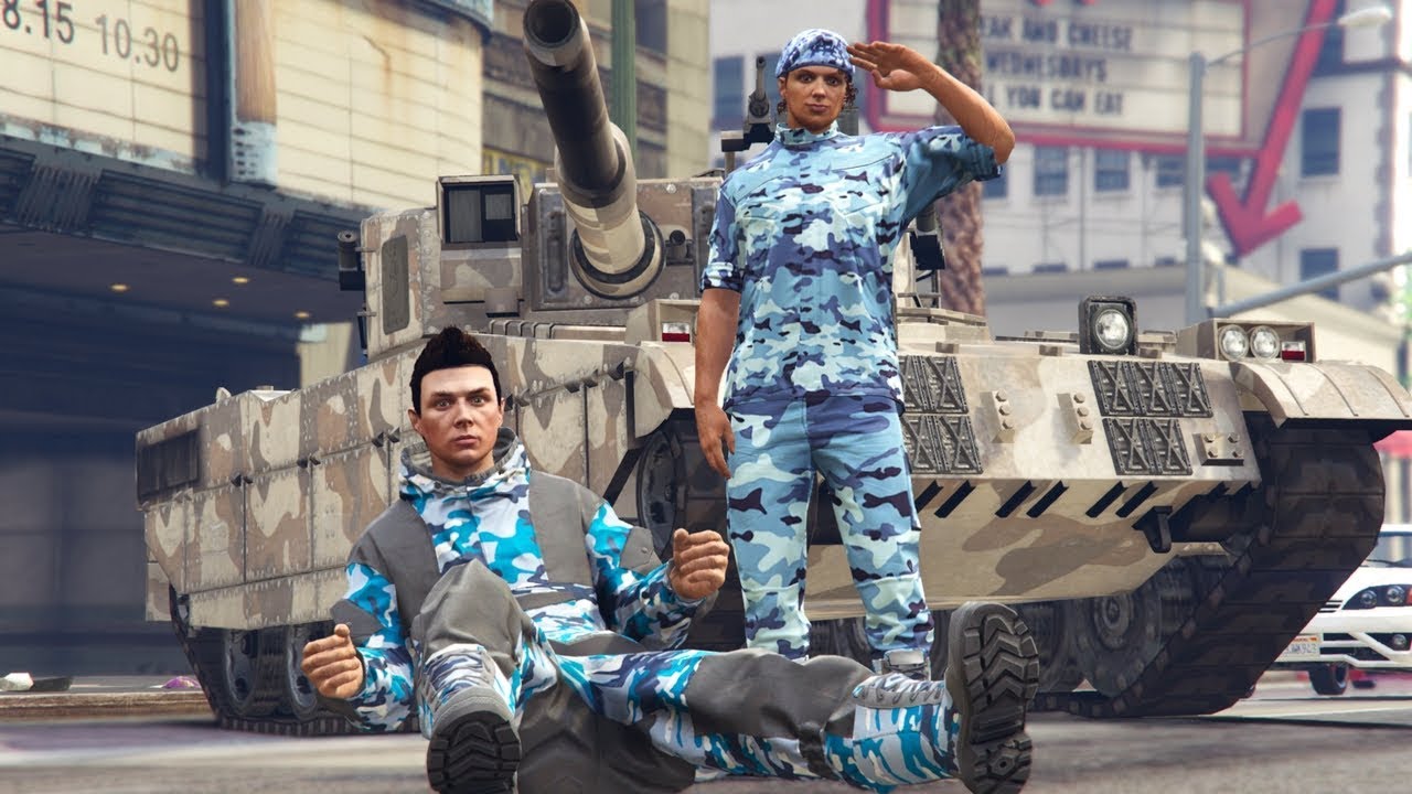 ASKERİ ÜS VOL BİLMEM KAÇ (GTA 5 Online)