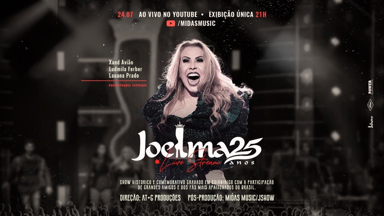 Première Joelma 25 Anos - #EmCasa e Cante #Comigo