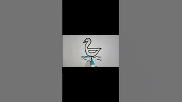How to draw Duck for kids and toddlers#duckdrawingeasy #duck #ducks #trending #art #easydrawings