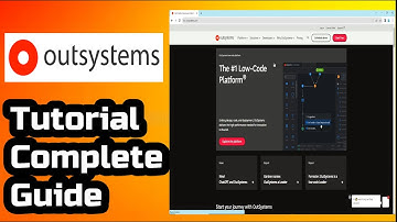 Outsystems Tutorial - How to Create An Account and Use Outsystems