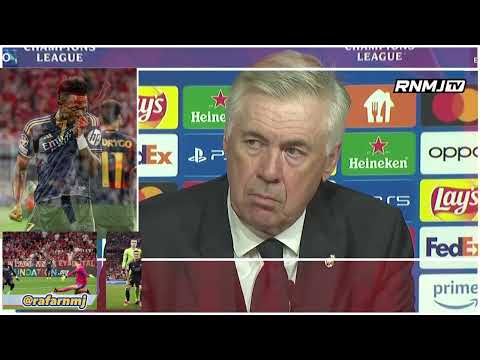 Rueda de prensa ANCELOTTI hoy post Bayern 2-2 Real Madrid (30/04/2024)