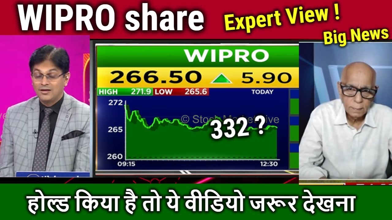 WIPRO share latest news,hold or sell ? analysis,target tomarrow/wipro share bonus news today