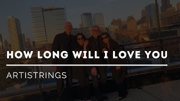 String Pop - How Long Will I Love You (Ellie Goulding) Wedding String Quartet