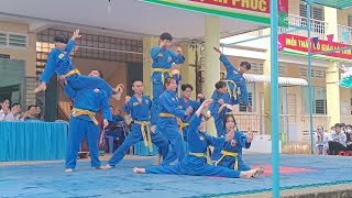 [CAO LÃNH] Biểu diễn khai mạc môn võ VOVINAM_Trường THPT Trần Quốc Toản