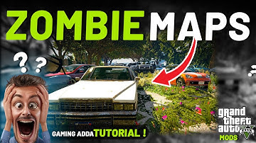 HOW TO INSTALL ZOMBIE MAPS 🧟‍♀️🧟‍♂️  MOD IN GTA 5 | GTA 5 Mod | Easy Step by Step | Works in 2023🔧